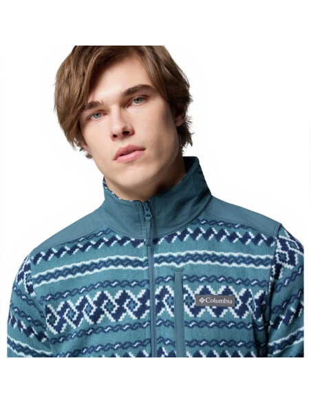 Fleece Columbia WEATHER PRINTED HZ II
