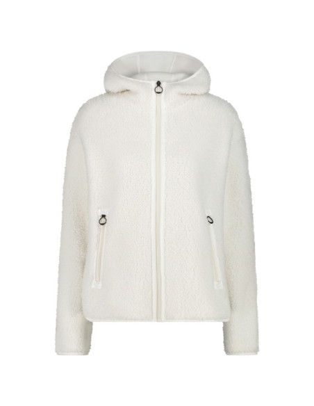 Forro polar Cmp FIX HOOD BCo Gesso