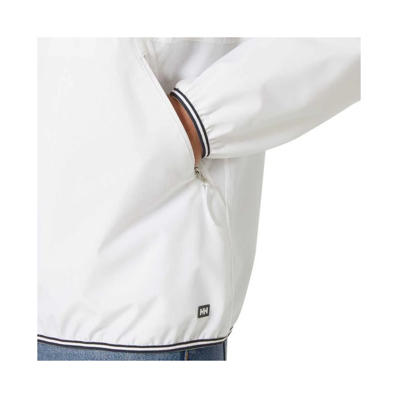 Casaco Helly Hansen KOSTER RAIN JACKET White