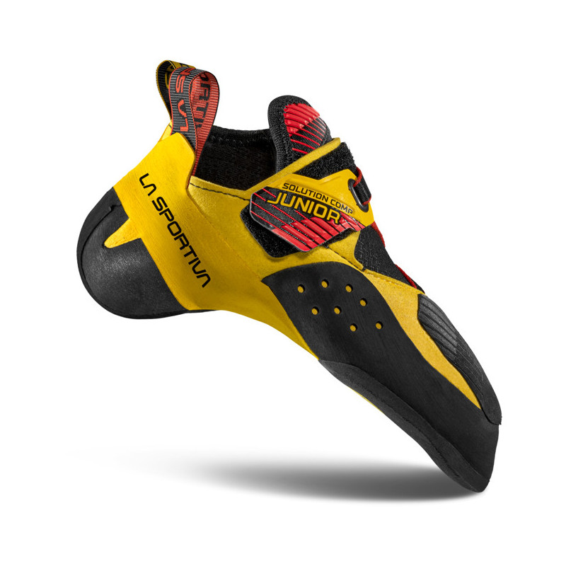 Lezecká obuv La Sportiva SOLUTION COMP JR Yellow/Black