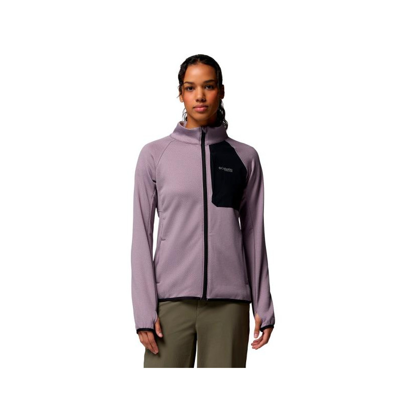 Columbia TRIPLE CANYON GRID FLEECE FZ Shale Purpl