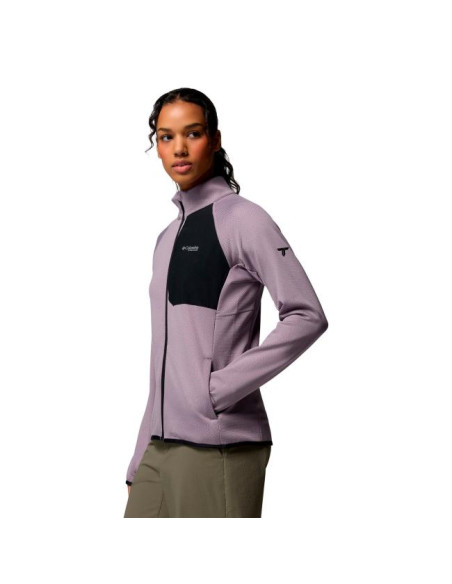 Columbia TRIPLE CANYON GRID FLEECE FZ Shale Purpl