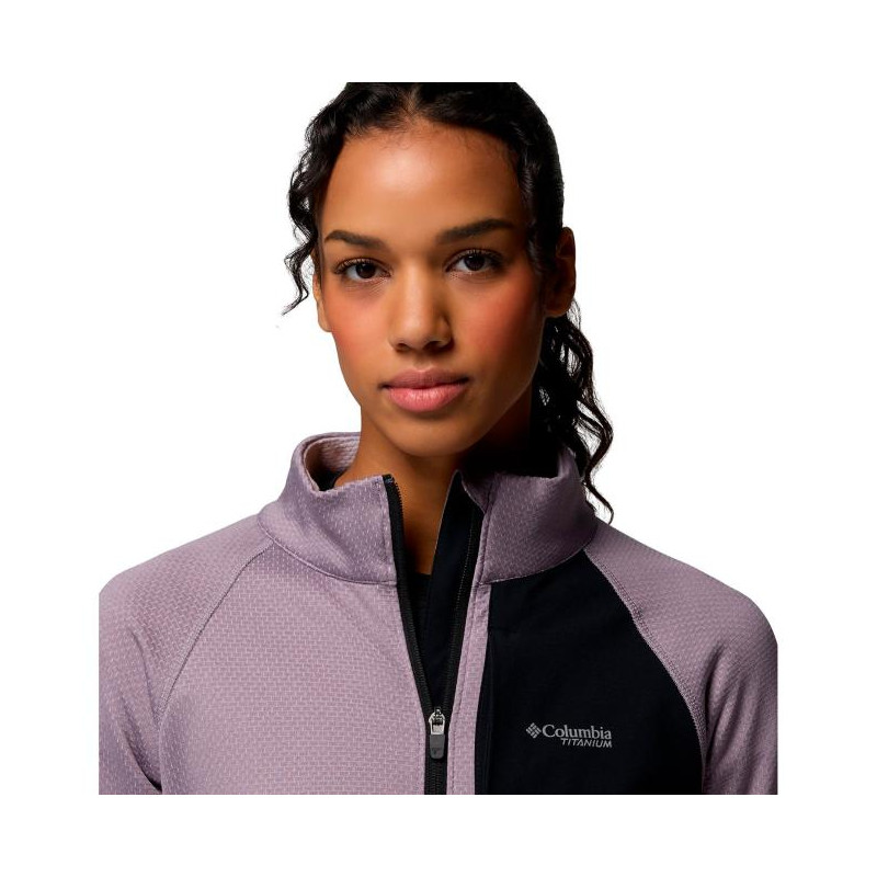 Columbia TRIPLE CANYON GRID FLEECE FZ Shale Purpl