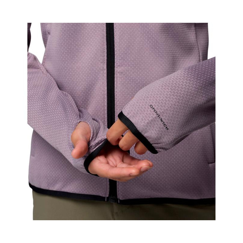 Columbia TRIPLE CANYON GRID FLEECE FZ Shale Purpl