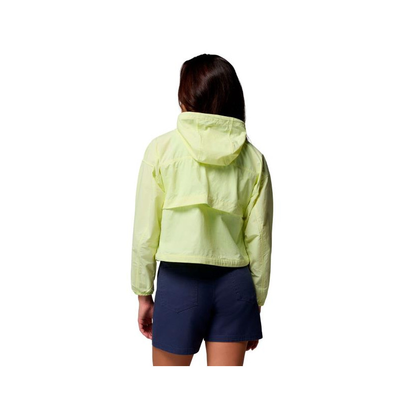 Columbia SPIRE VALLEY CROPPED WINDBREAKER Citron