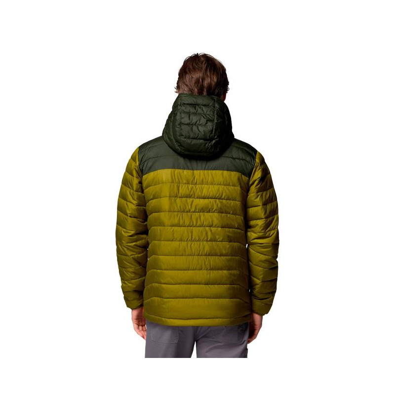 Columbia POWDER LITE II HOODED JKT Mossy Green, G