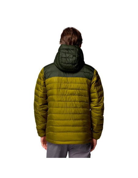 Columbia POWDER LITE II HOODED JKT Mossy Green, G