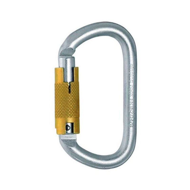 Singingrock Acero Oval Triple Cierre 30 kN