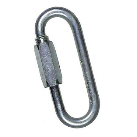 Fixe Maillon mit großer Öffnung und verzinkt, 7mm