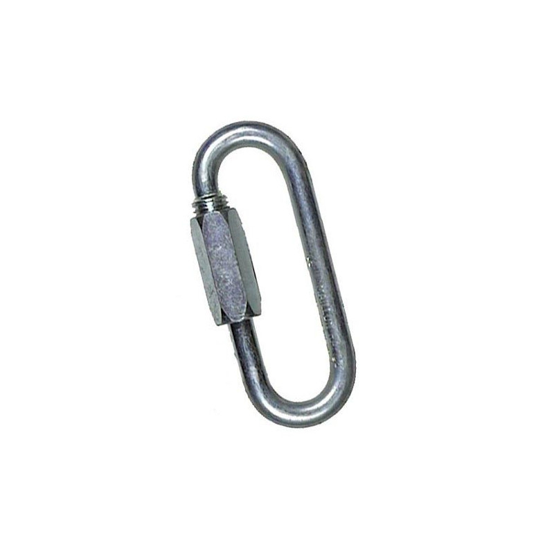 Fixe Maillon mit großer Öffnung und verzinkt, 7mm