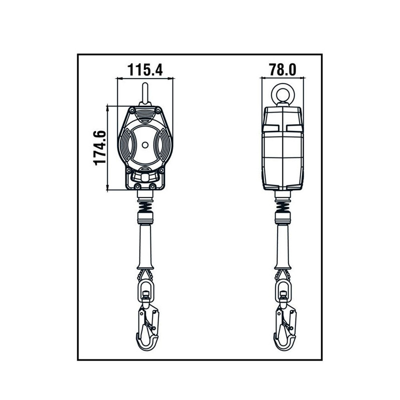 Kratos Safety Helixion Cable 3,5 H