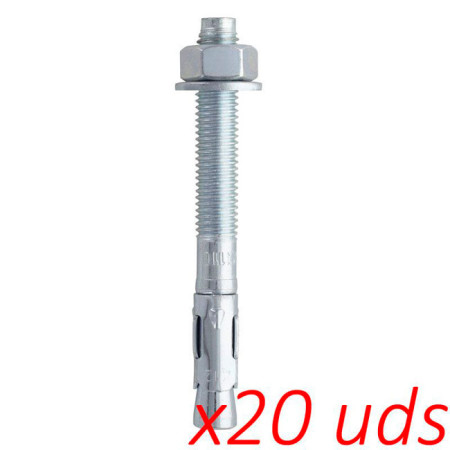 Fixe Parabolts M12X110mm (20unidades)