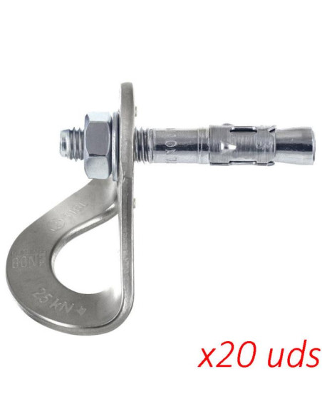 Fixe Fixe1 316L M10+bolt 316L M10x70 (pack 20)