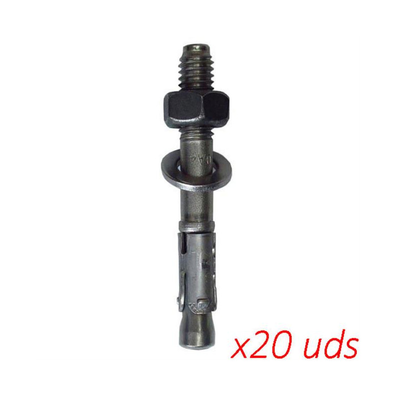 Set Petzl Bolt Stainless 10 x 70 mm