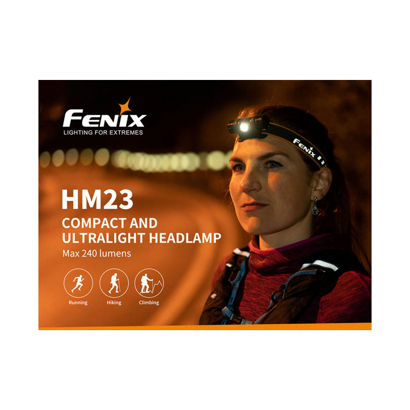 Frontal Fenix HM23 240 lm