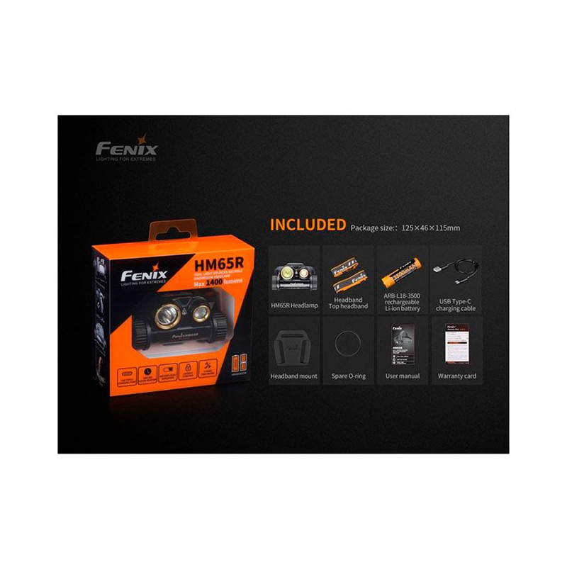 Frontal Fenix HM65R 1400