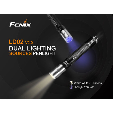 Baterka Fenix LD02 V2.0 70 lm 2