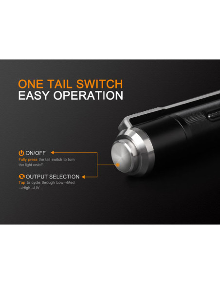 Žibintuvėlis Fenix LD02 V2.0 70 lm