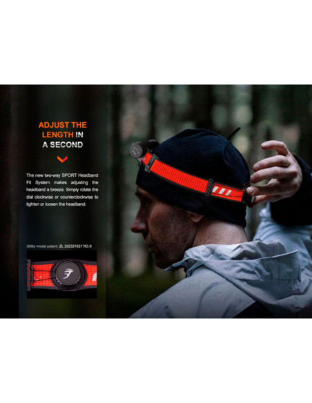 Frontal Fenix HM62-T 1200LM