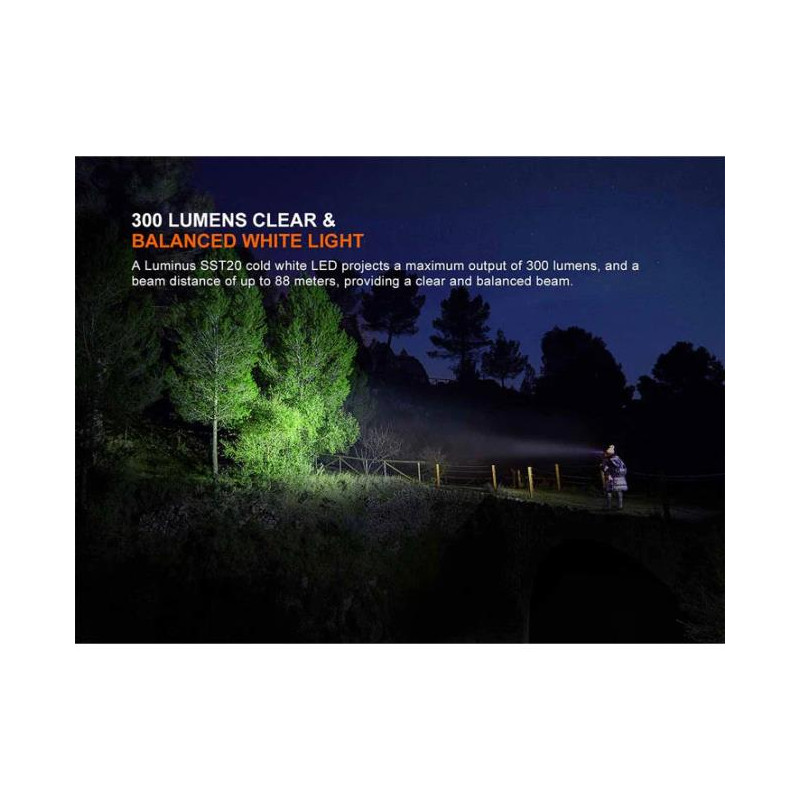 Fenix HM23-V2.0 300 lumens