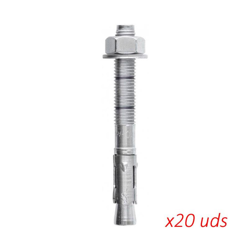 Fixe Parabolt 316L M10x90mm (Pack 20 uds)