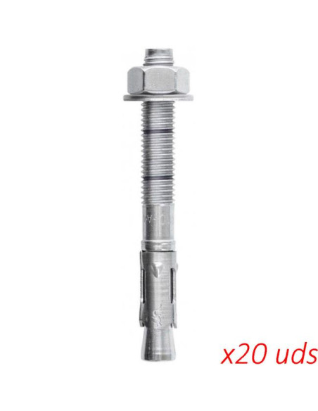 Fixe Parabolt 316L M10x90mm (Pack 20 uds)