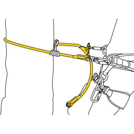 Petzl MICROFLIP lanyard 2