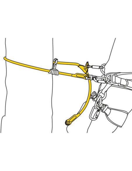 Petzl MICROFLIP lanyard