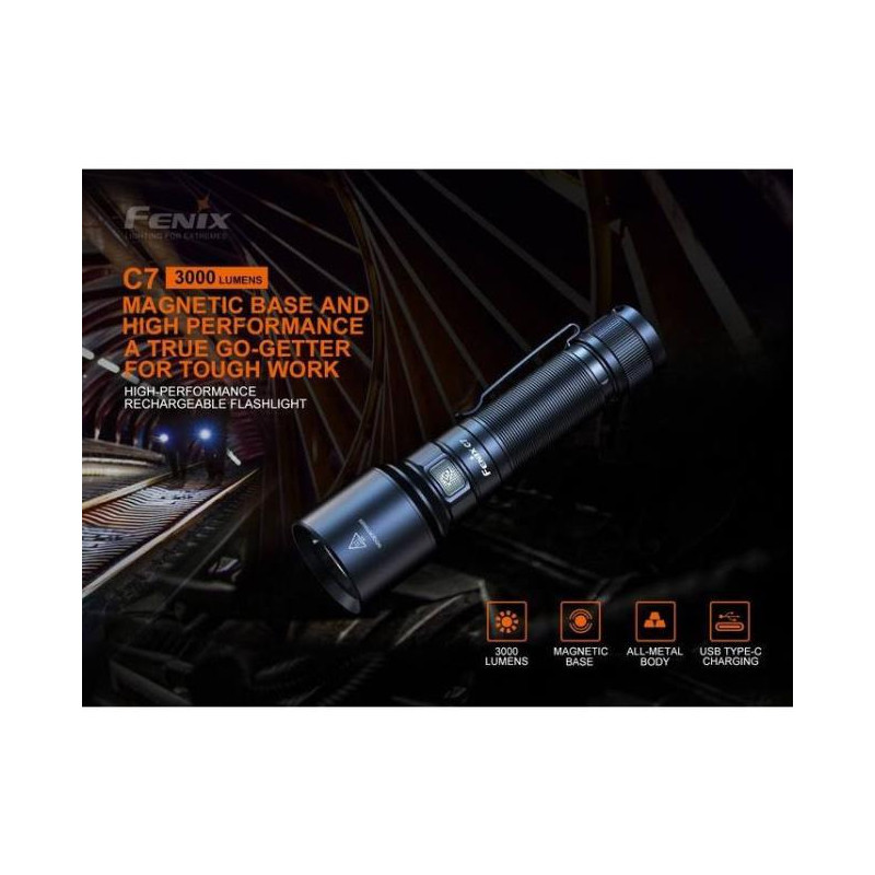Fenix C7 3000 lumens