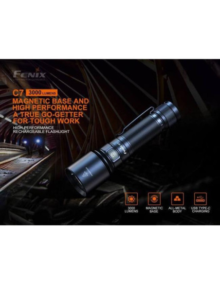 Fenix C7 3000 lumens