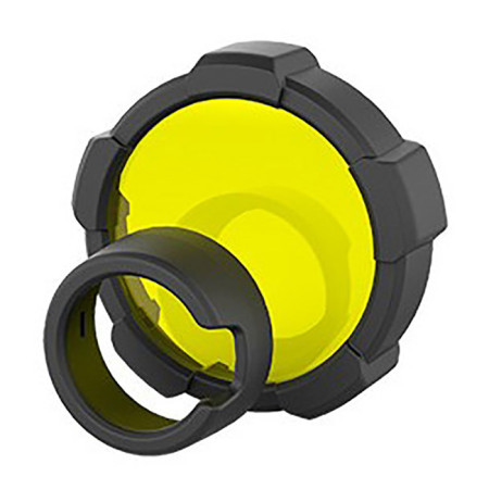 Accessorio Led Lenser Filtro de color Amarillo + protector para MT18