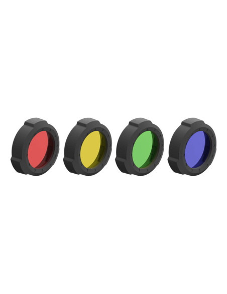 Accessory Led Lenser Set de 4 Filtros de colores 32 mm para H5 y H5R Core