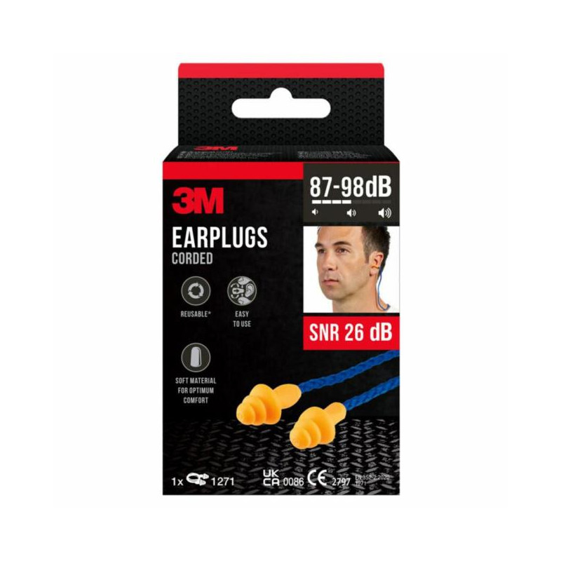 3m Tapón reutilizable con cordón