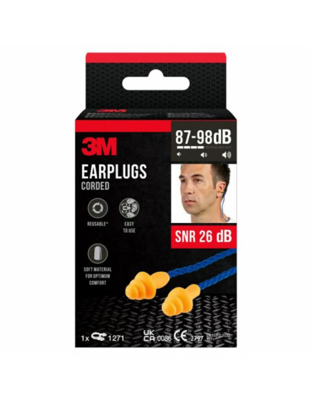 Tapones 3m Tapón reutilizable con cordón