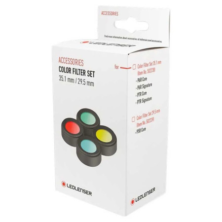 Accessoire Led Lenser Set de 4 Filtros