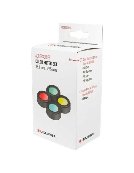 Accessorio Led Lenser Set de 4 Filtros
