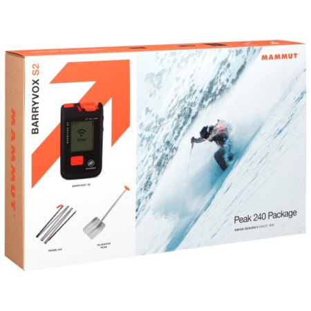 Transceptor de avalanche Mammut S2 PEAK 240 PACKAGE Black