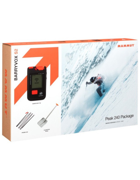 Avalanche Transceiver Mammut S2 PEAK 240 PACKAGE Black