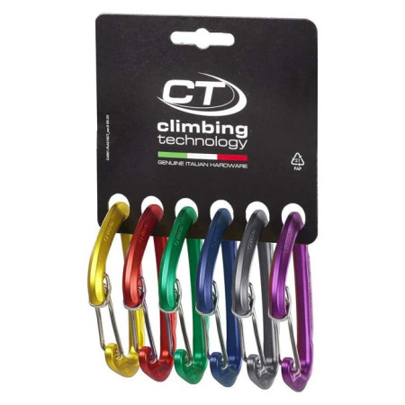Carabiner Climbing Technology BERRY - Pack of 6