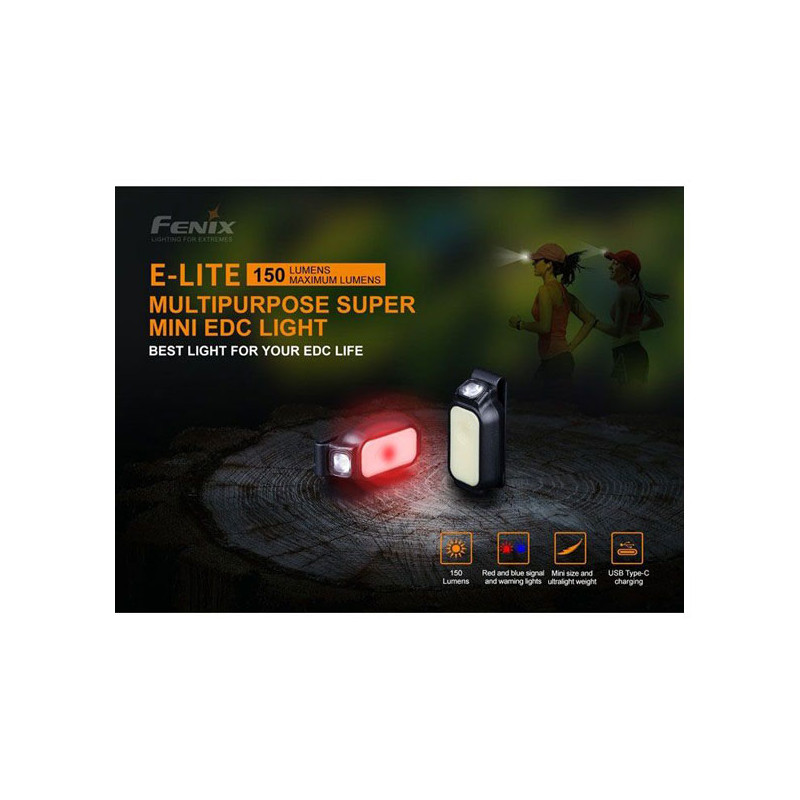 Frontal Fenix E-Lite 150 Lu