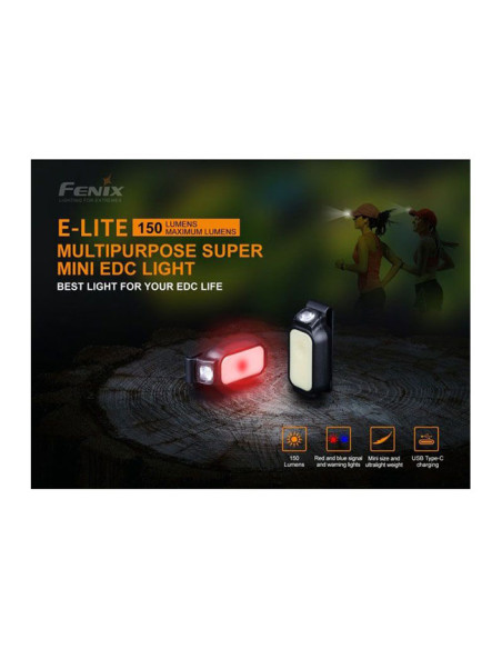 Frontal Fenix E-Lite 150 Lu