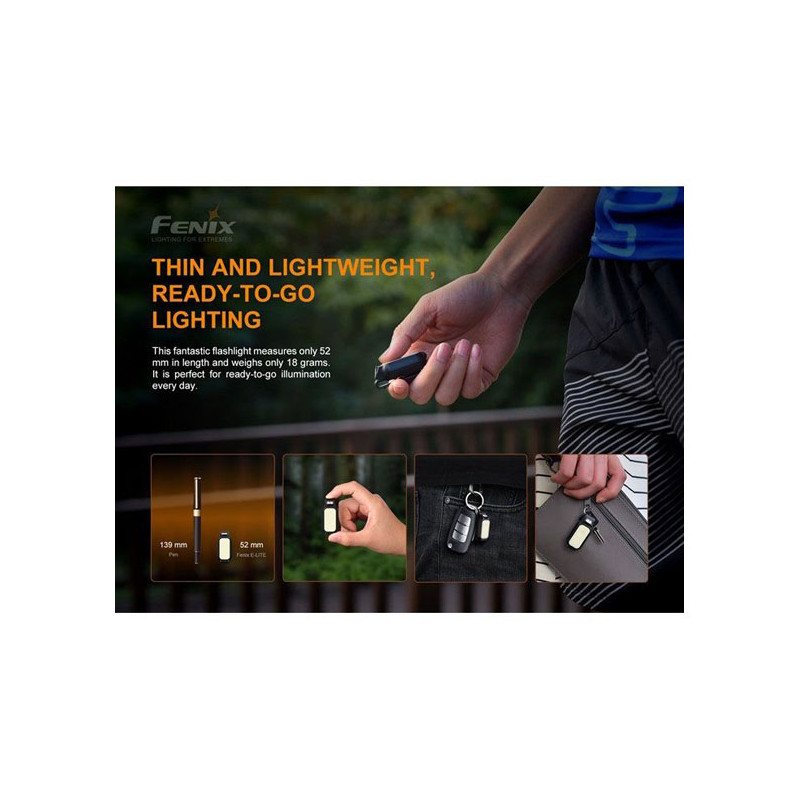 Frontal Fenix E-Lite 150 Lu