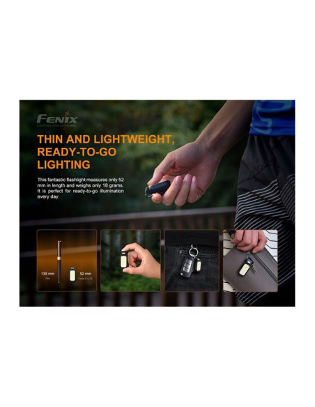 Frontal Fenix E-Lite 150 Lu