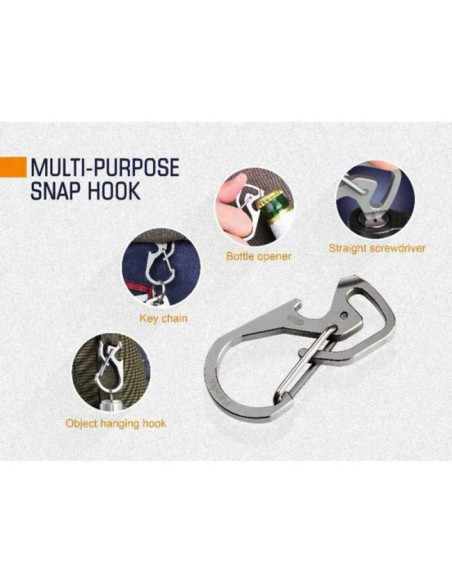 Karabiner Fenix ALB-20 Gris