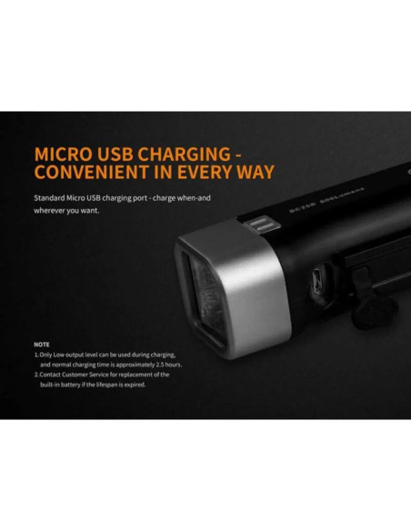 Lanterna de cabeça Fenix BC25R 600 lm