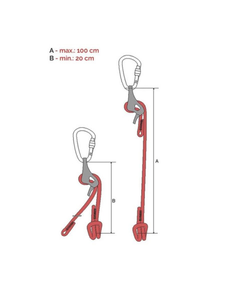 Sleutelkoord Rock Empire AJUSTABLE PIP