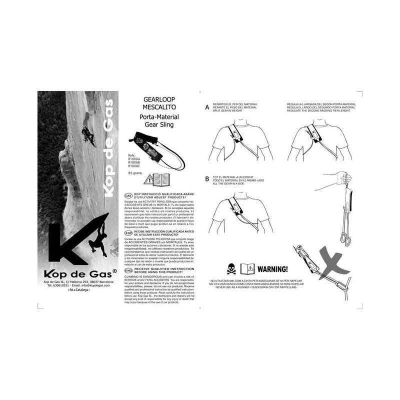 Kop De Gas Porta-Material Mescalito
