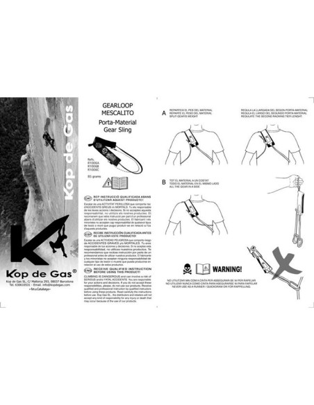 Kop De Gas Porta-Material Mescalito