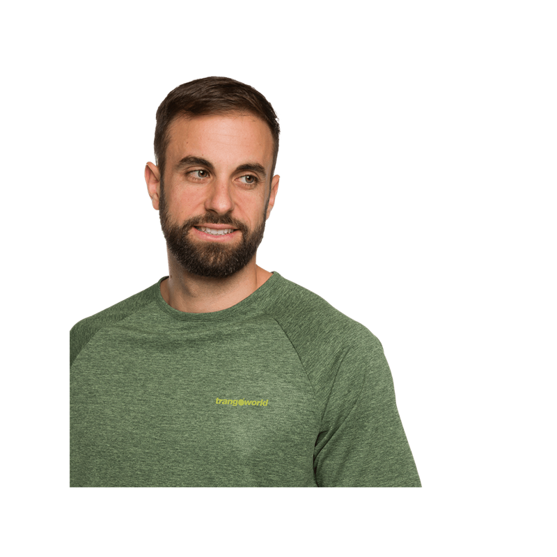 Trangoworld Camiseta Bibane Kaki/verde