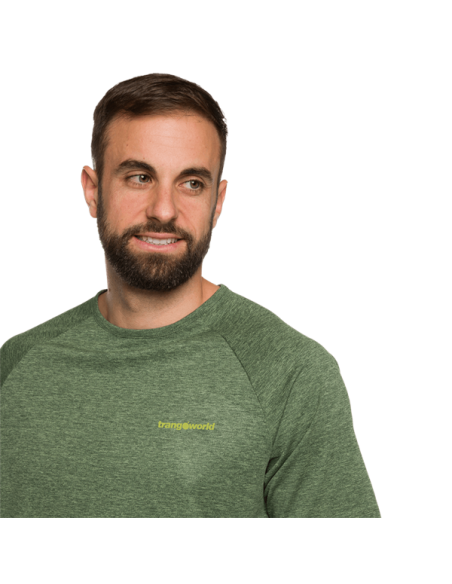 Trangoworld Camiseta Bibane Kaki/verde